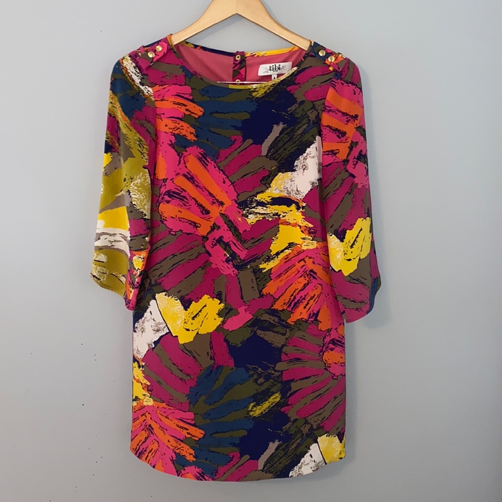 TIBI silk dress size 4